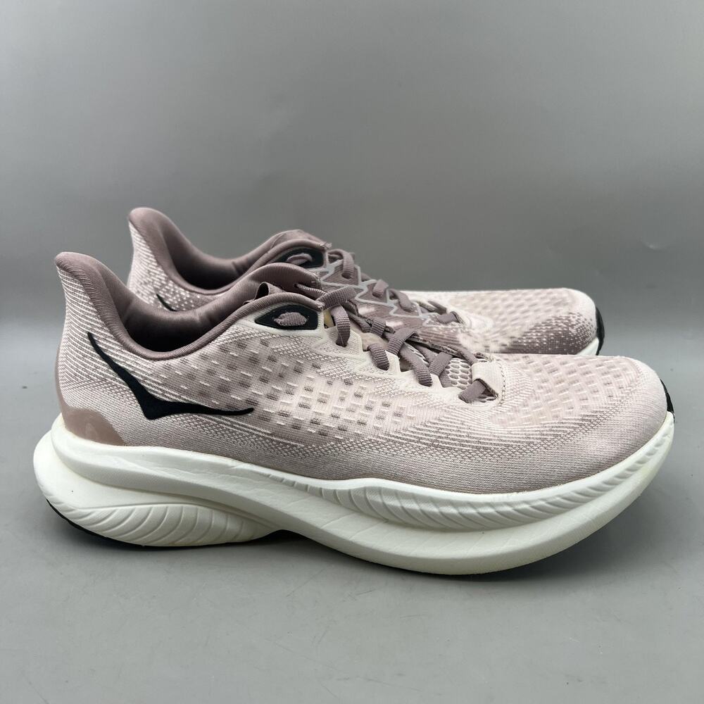 Hoka One One Mach 6 Running Shoes Women Size 10 B Pink Mesh Comfort Sneakers